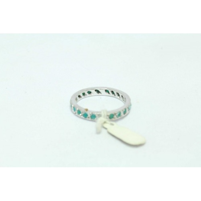 925 Sterling Silver Women’s Band Ring Natural Turquoiae Stone | Save 33% - Rajasthan Living 11