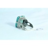 925 Sterling Silver Turquoise Stone  Oxidised Polish | Save 33% - Rajasthan Living 16