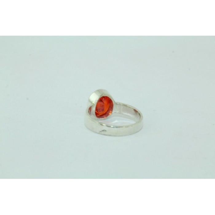 925 Sterling Silver Orange Cubic Zirconia Zircon Stone | Save 33% - Rajasthan Living 10