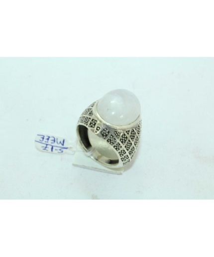 925 Sterling Silver Unisex Rainbow Stone Oxidised Polish | Save 33% - Rajasthan Living