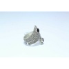 925 Sterling Silver  Oxidised Polish Textured metal garnet stone | Save 33% - Rajasthan Living 16