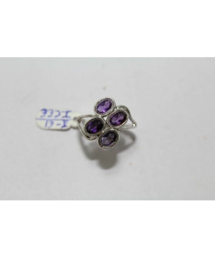 925 Hallmarked Sterling Silver Real Purple Amethyst Gemstone | Save 33% - Rajasthan Living