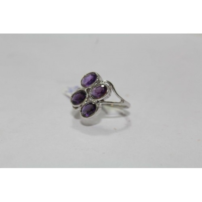 925 Hallmarked Sterling Silver Real Purple Amethyst Gemstone | Save 33% - Rajasthan Living 9