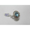 925 Hallmarked Sterling Silver Real Blue Topaz Gemstone | Save 33% - Rajasthan Living 12