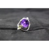 925 Sterling Silver Women Ring,Real Cabachon Amethyst,Oxidised Polish | Save 33% - Rajasthan Living 13