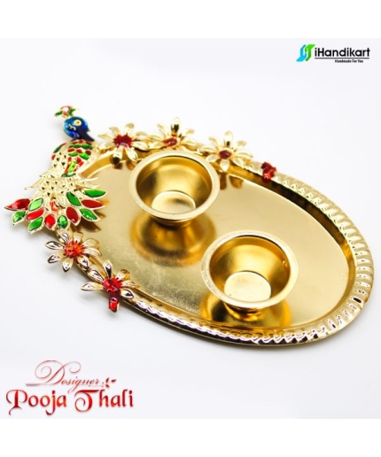 Rakhi Pooja Thali With Kumkum Cum Sindoor Bowl | Save 33% - Rajasthan Living 3