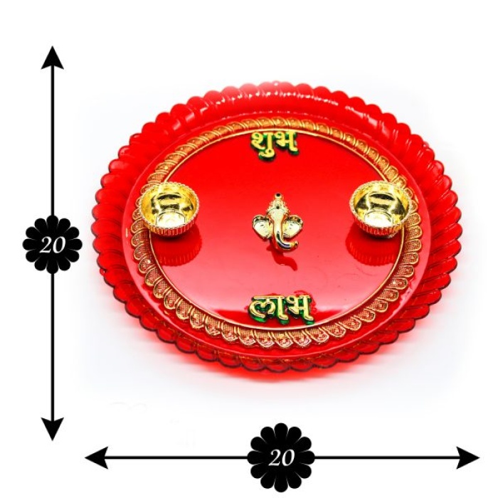 Rakhi Pooja Thali With Kumkum Cum Sindoor Bowl | Save 33% - Rajasthan Living 8