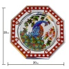 Handmade Multicolor Decorative Rakhi Pooja Thali By iHandikart Haldi-KumKum Tika Pooja Thali | Save 33% - Rajasthan Living 12