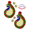 Handmade Multicolor Decorative Rakhi Pooja Thali By iHandikart Haldi-KumKum Tika Pooja Thali | Save 33% - Rajasthan Living 9