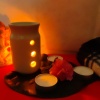 iHandikart  Aroma Ceramic Burner With Scanted/Aroma Oil 10ml Bottle, Fragrance-Leveder | Save 33% - Rajasthan Living 12
