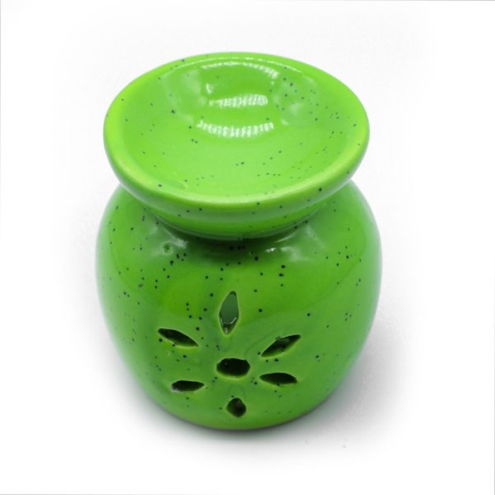 iHandikart  Aroma Ceramic Burner With Scanted/Aroma Oil 10ml Bottle, Fragrance-Rose, Lemon Grass | Save 33% - Rajasthan Living 7