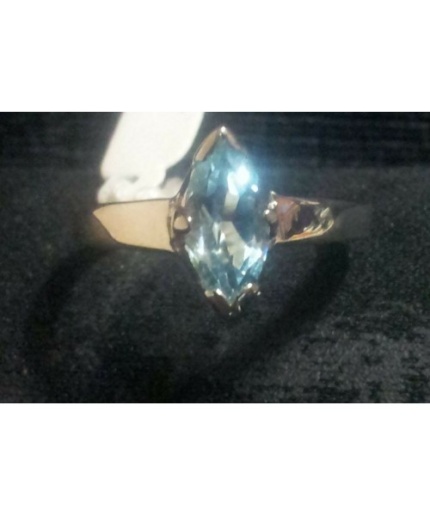 925 Sterling Silver Ring With Real Blue Topaz Gemstone | Save 33% - Rajasthan Living 3