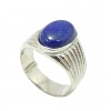 Handmade Men’s Ring 925 Sterling Silver Natural Blue Lapis Lazuli Gem Stone | Save 33% - Rajasthan Living 12