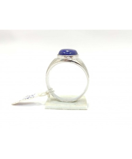 Handmade Men’s Ring 925 Sterling Silver Natural Blue Lapis Lazuli Gem Stone | Save 33% - Rajasthan Living 7