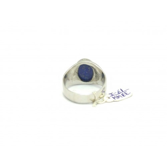 Handmade Men’s Ring 925 Sterling Silver Natural Blue Lapis Lazuli Gem Stone | Save 33% - Rajasthan Living 10