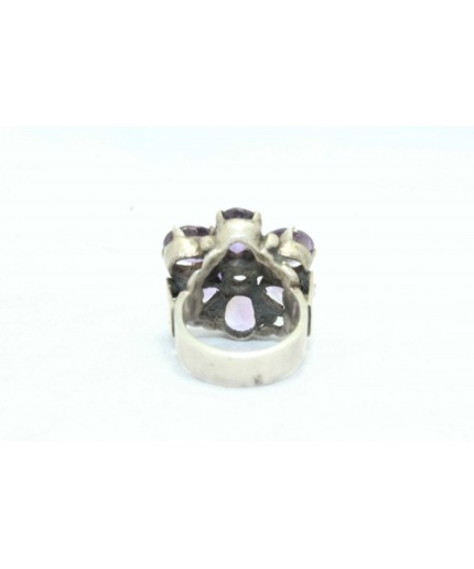 Hallmarked 925 Sterling Silver Purple Amethyst Natural Gemstone | Save 33% - Rajasthan Living 3
