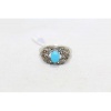 Handmade Designer Ring 925 Sterling Silver Turquoise & Marcasite Stones | Save 33% - Rajasthan Living 16