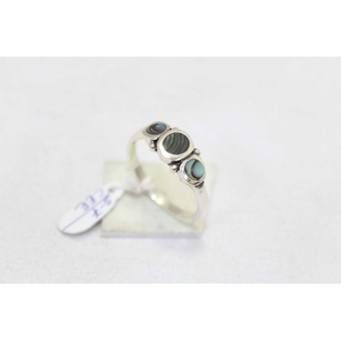 Handmade Designer Ring 925 Sterling Silver Mother Of Pearl Mop Stones | Save 33% - Rajasthan Living 10