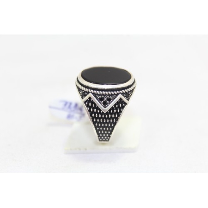 Handmade Designer Men’s Ring 925 Sterling Silver Black Onyx Gem Stone | Save 33% - Rajasthan Living 6