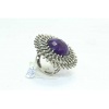 Handmade 925 Sterling Silver Women Natural Purple Amethyst Cocktail Ring | Save 33% - Rajasthan Living 15
