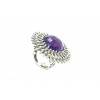 Handmade 925 Sterling Silver Women Natural Purple Amethyst Cocktail Ring | Save 33% - Rajasthan Living 12