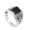Handmade Designer Men’s Ring 925 Sterling Silver Black Onyx Gem Stone | Save 33% - Rajasthan Living 12