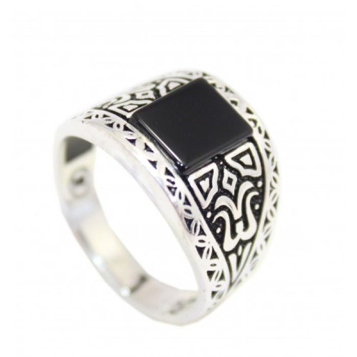 Handmade Designer Men’s Ring 925 Sterling Silver Black Onyx Gem Stone | Save 33% - Rajasthan Living 5