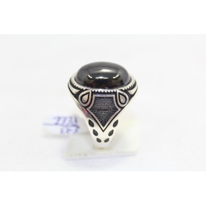 Handmade Designer Men’s Ring 925 Sterling Silver Black Onyx Gem Stone | Save 33% - Rajasthan Living 7