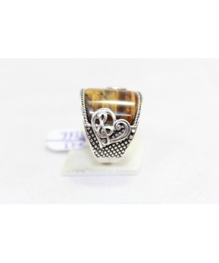 Handmade Designer Men’s Ring 925 Sterling Silver Tiger’s Eye Stone | Save 33% - Rajasthan Living 3