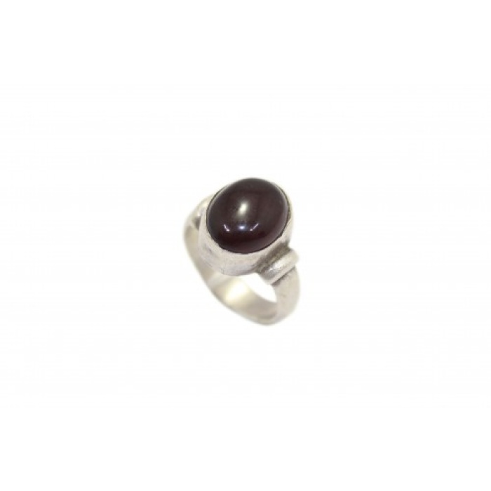 925 Sterling Silver Unisex Ring Black Onyx Stone Oxidised Polish | Save 33% - Rajasthan Living 5