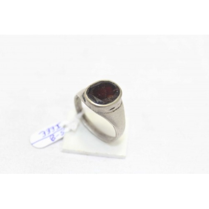 925 Sterling Silver Unisex Ring black Onyx Stone Oxidised Polish | Save 33% - Rajasthan Living 11