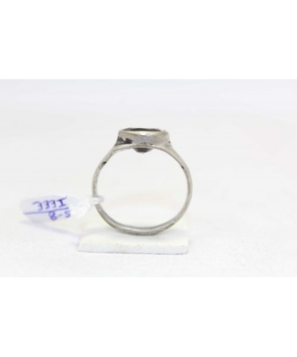 925 Sterling Silver Unisex Ring black Onyx Stone Oxidised Polish | Save 33% - Rajasthan Living 3