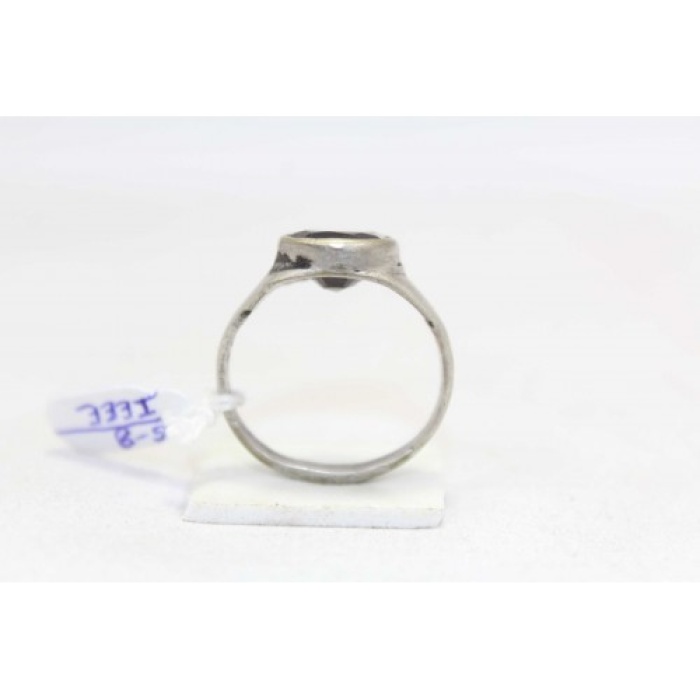 925 Sterling Silver Unisex Ring black Onyx Stone Oxidised Polish | Save 33% - Rajasthan Living 6