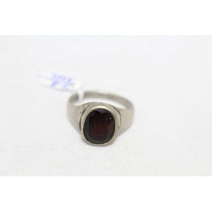 925 Sterling Silver Unisex Ring black Onyx Stone Oxidised Polish | Save 33% - Rajasthan Living 7