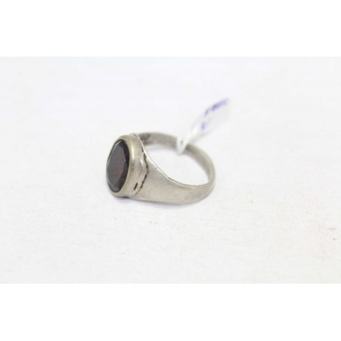 925 Sterling Silver Unisex Ring black Onyx Stone Oxidised Polish | Save 33% - Rajasthan Living 8