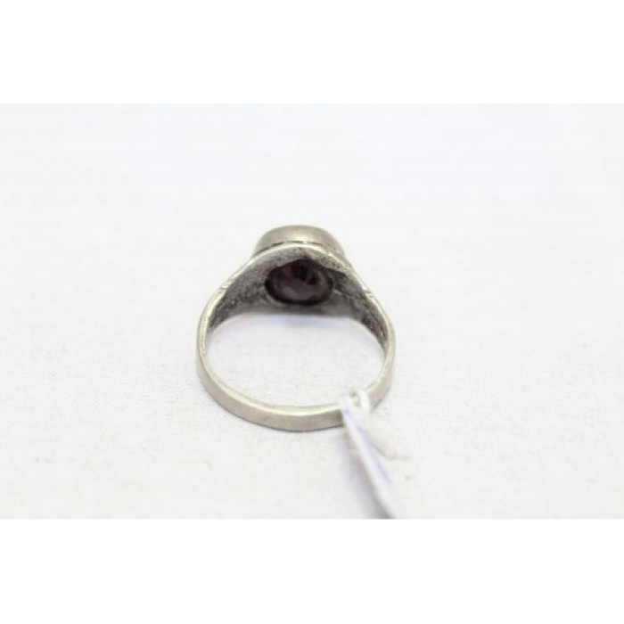 925 Sterling Silver Unisex Ring black Onyx Stone Oxidised Polish | Save 33% - Rajasthan Living 9