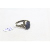 925 Sterling Silver Unisex Ring Blue Sapphire Stone Oxidised Polish | Save 33% - Rajasthan Living 18