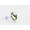 925 Sterling Silver Unisex Ring white Pearl Stone Oxidised polish | Save 33% - Rajasthan Living 13