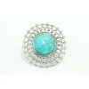 Handcrafted Ring Traditional Women 925 Sterling Silver Blue Turquoise Gem Stone | Save 33% - Rajasthan Living 12