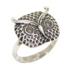 Handcrafted Women’s Band Ring Solid 925 Sterling Silver Owl Face Bird | Save 33% - Rajasthan Living 11