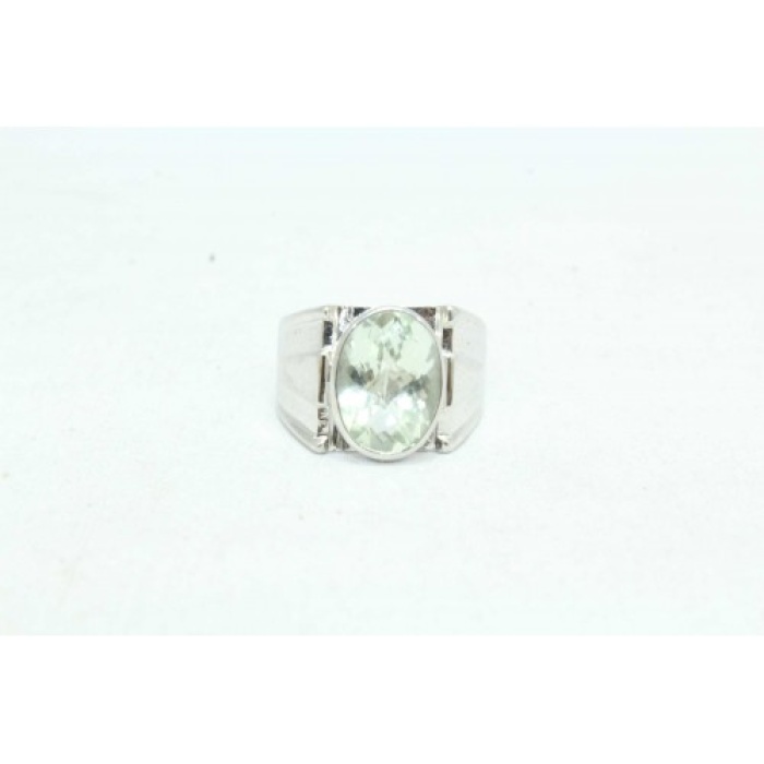 Handmade Men’s Ring 925 Sterling Silver Natural Green Amethyst Gem Stone | Save 33% - Rajasthan Living 10