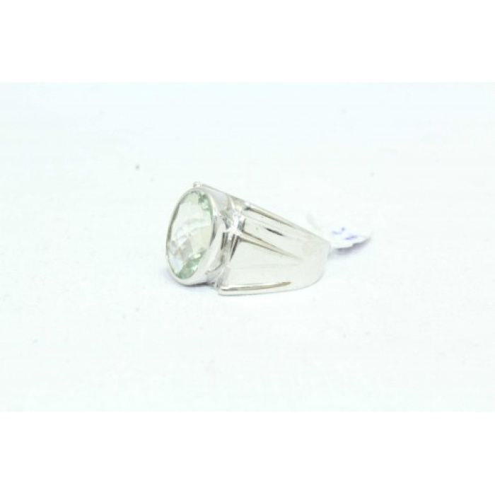 Handmade Men’s Ring 925 Sterling Silver Natural Green Amethyst Gem Stone | Save 33% - Rajasthan Living 11