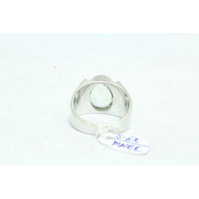 Handmade Men’s Ring 925 Sterling Silver Natural Green Amethyst Gem Stone | Save 33% - Rajasthan Living 8