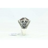 Handmade Designer Ring 925 Sterling Silver Black Marcasites Red Zircon Stone | Save 33% - Rajasthan Living 16