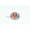 Handmade Designer Ring 925 Sterling Silver Black Marcasites Red Zircon Stone | Save 33% - Rajasthan Living 15
