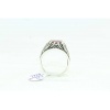Handmade Designer Ring 925 Sterling Silver Black Marcasites Red Zircon Stone | Save 33% - Rajasthan Living 17