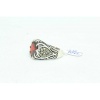 Handmade Designer Ring 925 Sterling Silver Black Marcasites Red Zircon Stone | Save 33% - Rajasthan Living 14