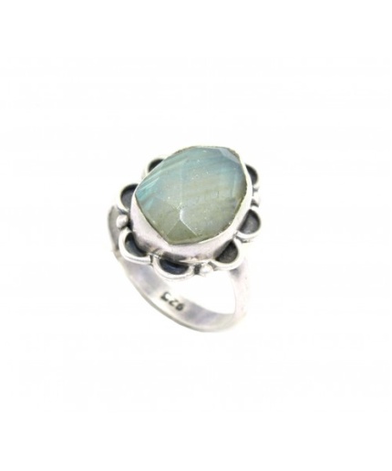 Handcrafted Ring 925 Sterling Silver Women’s Natural Gem Stone Labradorite | Save 33% - Rajasthan Living
