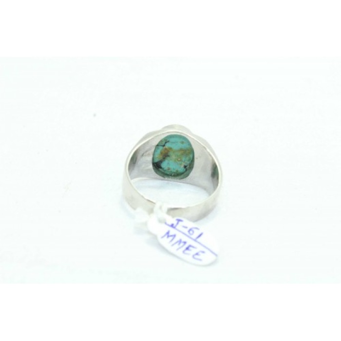 Handmade Men’s Ring 925 Sterling Silver Natural Blue Turquoise Gem Stone – 1 | Save 33% - Rajasthan Living 10