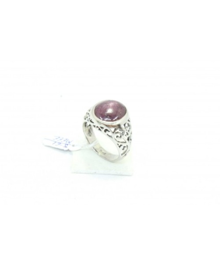 Handmade Female Ring 925 Sterling Silver Natural Star Red Ruby Gem Stone – 4 | Save 33% - Rajasthan Living